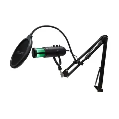 Twisted Minds W108 B RGB Oyun Mikrofonu, Cep Telefonu, Bilgisayar, Tableti Destekler, Siyah