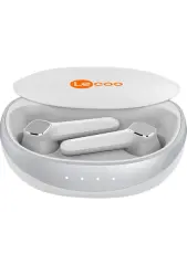 Lecoo EW305 Kablosuz Bluetooth 5.1 ENC IPX5 TWS Mikrofonlu Kulak İçi Kulaklık Beyaz