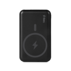Ttec ReCharger Pro M 10.000 mAh MagSafe Uyumlu Kablosuz Taşınabilir Şarj Aleti, Siyah