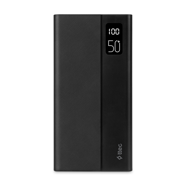 Ttec ReCharger Mega 50.000 mAh PD 20W Powerbank, Siyah