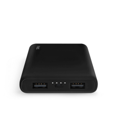 Ttec PowerSlim S 10.000 mAh LED Pil Göstergesi Powerbank, Siyah