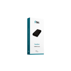 Ttec PowerSlim S 10.000 mAh LED Pil Göstergesi Powerbank, Siyah