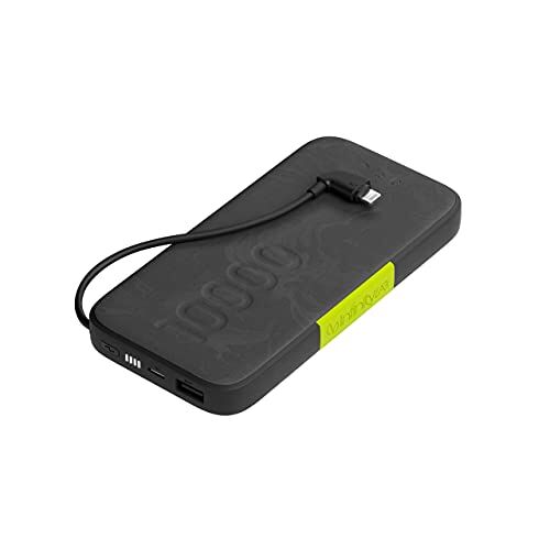 InfinityLab InstantGo Lightning 10000 mAh Hızlı Şarj Kablosuz Powerbank, Siyah