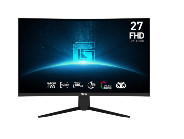 MSI G27C3F 27'' 1Ms 180Hz VA FreeSync Premium Curved Gaming Monitör