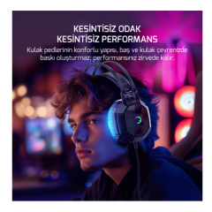 GAMEPOWER RYO SIYAH 7.1 RAINBOW GAMING KULAKLIK