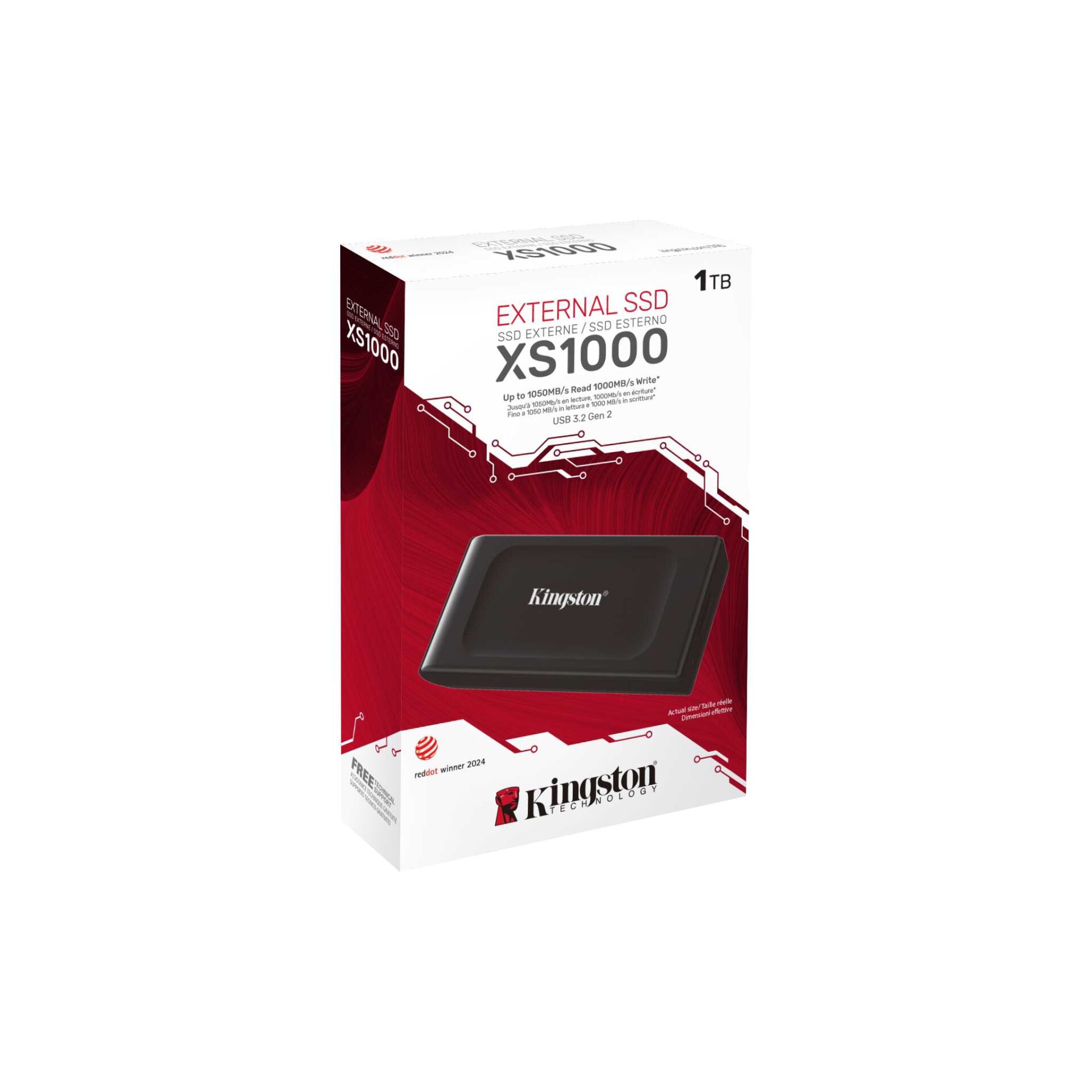 Kingston SXS1000 SXS1000/1000G 1TB USB 3.2 Taşınabilir SSD Disk