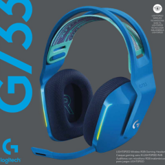 LOGITEC G733 KABLOSUZ GAMING HEADSET