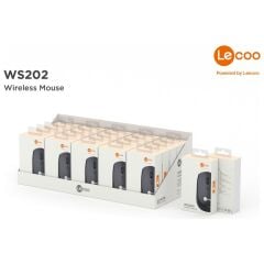 Lenovo Lecoo WS202 Siyah Optik Kablosuz Mouse