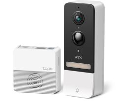 TP-Link Tapo D230S1 2K 5MP Tapo Akıllı Görüntülü Gece Görüş Destekli Kapı Zili