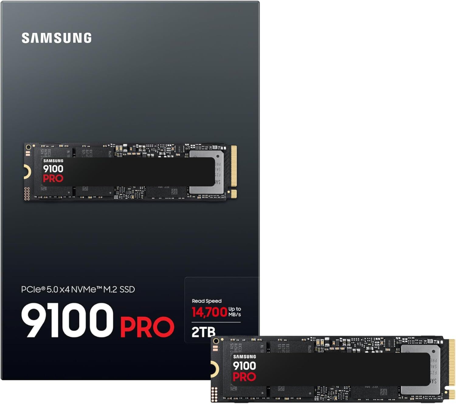 Samsung 9100 PRO Serisi 1TB 14700/13300MB/sn PCIe NVMe M.2 SSD Disk