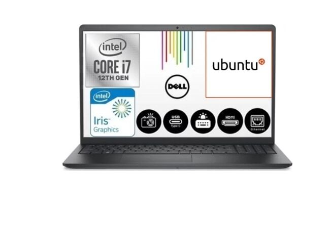 DELL INSPIRON 3520 15.6'' i7-1255U 16GB 512SSD O/B UBUNTU