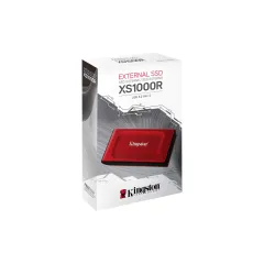 Kingston XS1000 SXS1000R/2000G 2TB USB 3.2 Gen 2 Kırmızı Taşınabilir SSD