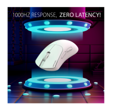 Inca IMG-329MX Empousa Bluetooth+Wireless+Wired 3 Mod Rechargeable 12000 Dpi  Macro Keys  Gaming Mouse