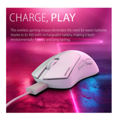 Inca IMG-329MX Empousa Bluetooth+Wireless+Wired 3 Mod Rechargeable 12000 Dpi  Macro Keys  Gaming Mouse
