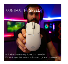 Inca IMG-329MX Empousa Bluetooth+Wireless+Wired 3 Mod Rechargeable 12000 Dpi  Macro Keys  Gaming Mouse