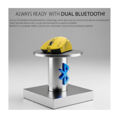 Inca IMG-328MX Empousa Bluetooth+Wireless+Wired 3 Mod Rechargeable 7200 Dpi 7D Macro Keys  Gaming Mouse