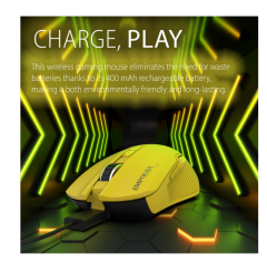 Inca IMG-328MX Empousa Bluetooth+Wireless+Wired 3 Mod Rechargeable 7200 Dpi 7D Macro Keys  Gaming Mouse