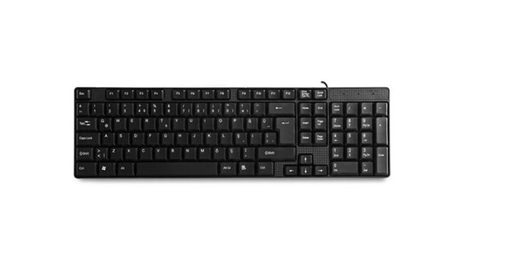 EVEREST KB-871U SİYAH USB Q TYPE KLAVYE
