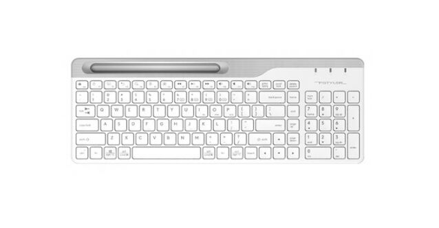 A4 TECH FBK25 BLUETOOTH KABLOSUZ Q MULTIMEDIA KLAVYE beyaz