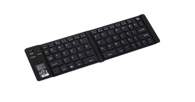 INCA IBK-579BT BLUETOOTH 3.0 KABLOSUZ SMART KATLANABİLİR SİLVER KLAVYE