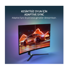 GAMEPOWER 27'' VIVID V80 CURVED 0.5MS 300Hz GAMING MONITOR