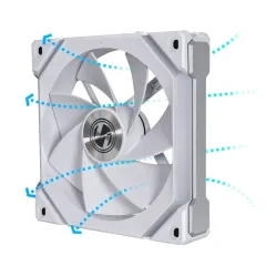 Lian Li UNI FAN Reverse SL-120 V2-1W 1x120mm Kasa Fanı, Beyaz