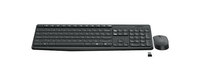 LOGITECH MK235 SİYAH WRL KLAVYE+MOUSE SET