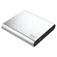 Pny Pro Elite Gümüş 250GB USB 3.1 Gen2 Type-C Taşınabilir SSD Disk