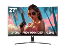 GAMEPOWER 27'' VIVID V60 CURVED 0.5MS 240HZ MONITOR