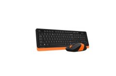 A4 Tech FG1010 Q Kablosuz MM Klavye Mouse Turuncu