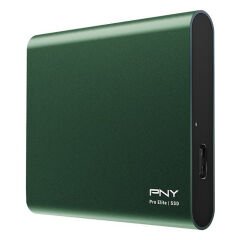 Pny Pro Elite Yeşil 500GB USB 3.1 Gen2 Type-C Taşınabilir SSD Disk