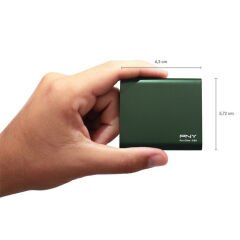 Pny Pro Elite Yeşil 500GB USB 3.1 Gen2 Type-C Taşınabilir SSD Disk