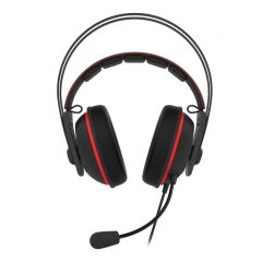 Asus Tuf Gaming H7 Core Kablolu Mikrofonlu Kulak Üstü Kırmızı Oyuncu Kulaklığı
