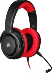 Corsair HS35 Kablolu Mikrofonlu Kulak Üstü Kırmızı Oyuncu Kulaklığı