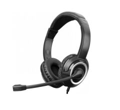 SNOPY SİYAH PC-TELEFON MİKROFONLU KULAKLIK