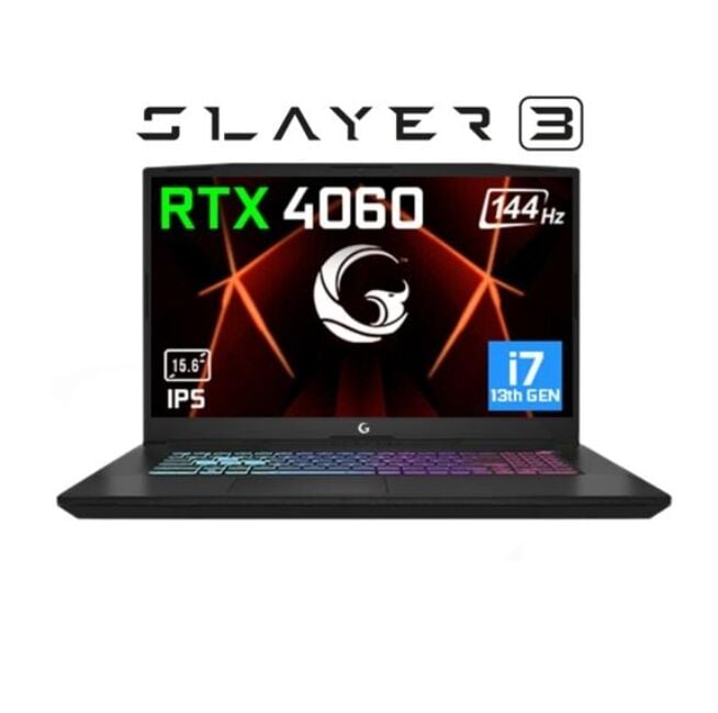 GG Slayer3 7-4060 C2 15.6'' i7-13700H 64GB 1TB 8GB RTX4060 DOS