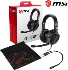 Msi Immerse GH30 Kablolu Mikrofonlu Kulak Üstü Oyuncu Kulaklığı