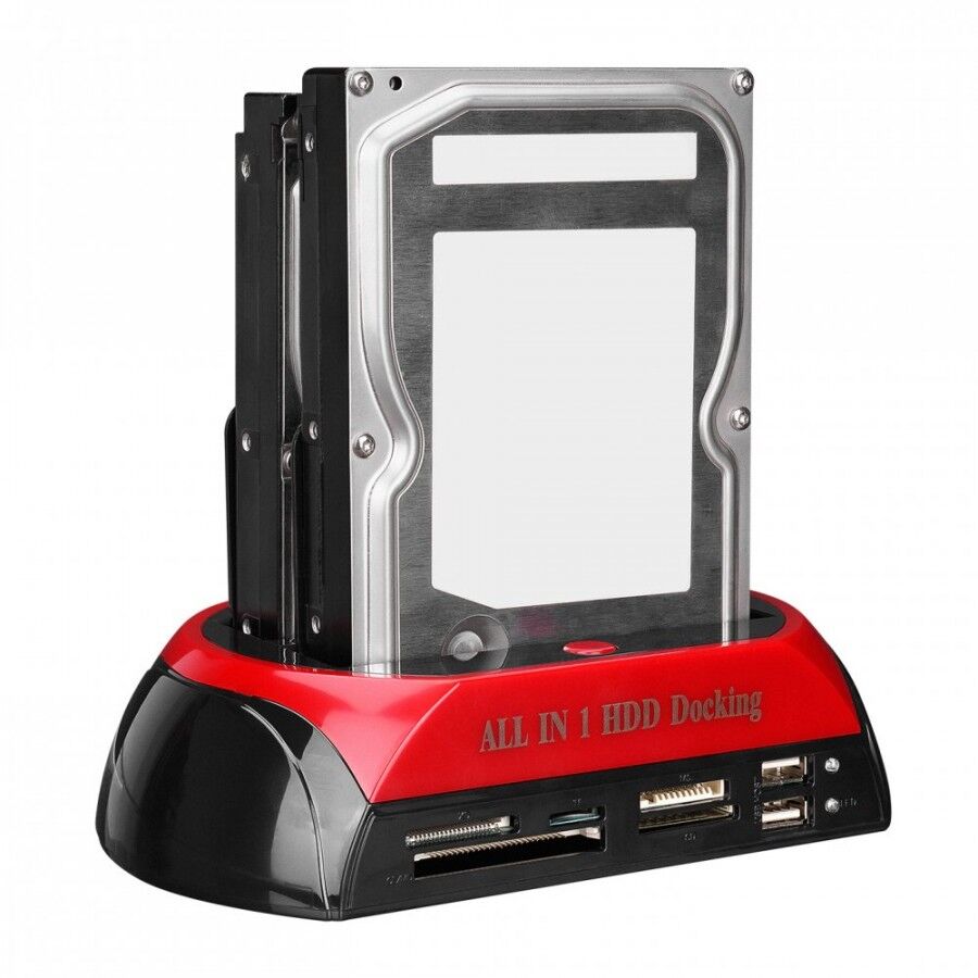 Everest Harici Usb 2.0 2.5- 3.5 IDE+SATA Hdd + Kart okuyucu Dock