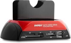 Everest Harici Usb 2.0 2.5- 3.5 IDE+SATA Hdd + Kart okuyucu Dock