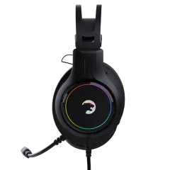 Gamepower Kugon 7.1 Surround Rainbow Oyuncu Kulaklığı, Siyah