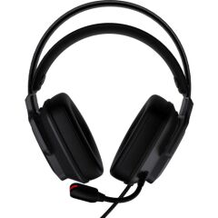 Gamepower Mihawk Pro 7.1 Surround Hi-Fi RGB Titreşimli Oyuncu Kulaklığı, Siyah