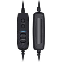 Gamepower Mihawk Pro 7.1 Surround Hi-Fi RGB Titreşimli Oyuncu Kulaklığı, Siyah