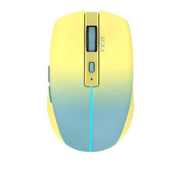 INCA IWM-511RS Dual Mod Bluetoot +Wireless Rechargeable Gradient Color Silent Mouse