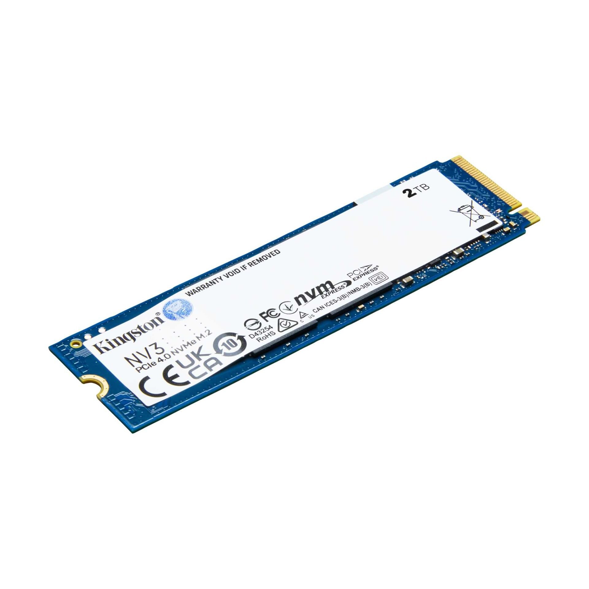 Kingston NV3 Serisi SNV3S/2000G PCI-Express 4.0 2 TB M.2 SSD Harddisk