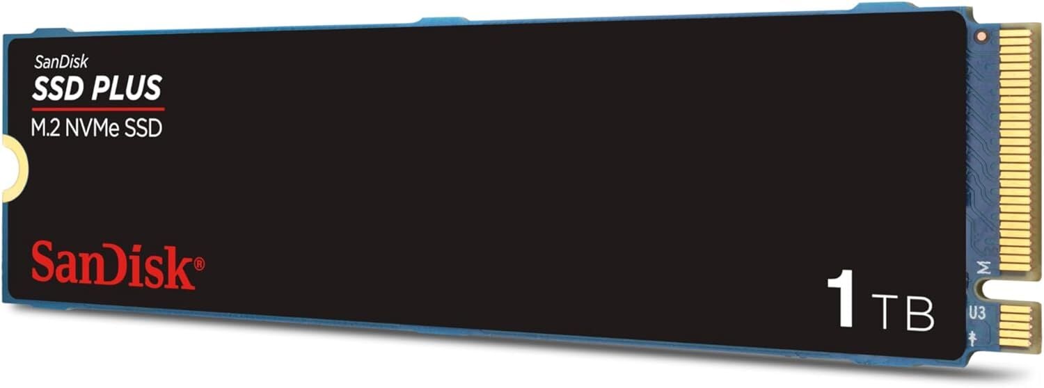SanDisk Plus Serisi SDSSDA3N-1T00-G26 PCI-Express 3.0 1 TB M.2 SSD