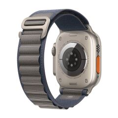 Apple Watch Ultra 2 GPS + Cellular 49mm Akıllı Saat, Mavi Titanyum