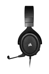 Corsair HS50 Pro Kablolu Mikrofonlu Kulak Üstü Siyah Oyuncu Kulaklığı