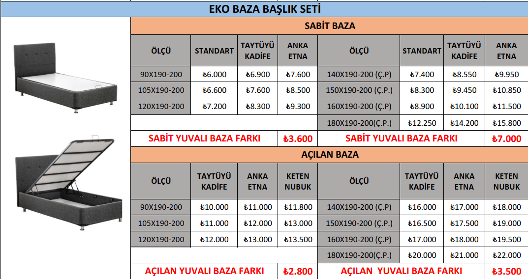 EKO BAZA BAŞLIK SETİ