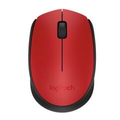 Logitech M171 Kırmızı Optik Kablosuz Mouse