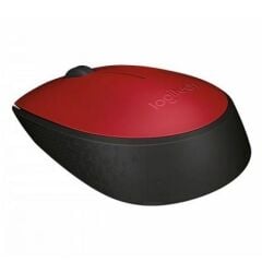 Logitech M171 Kırmızı Optik Kablosuz Mouse